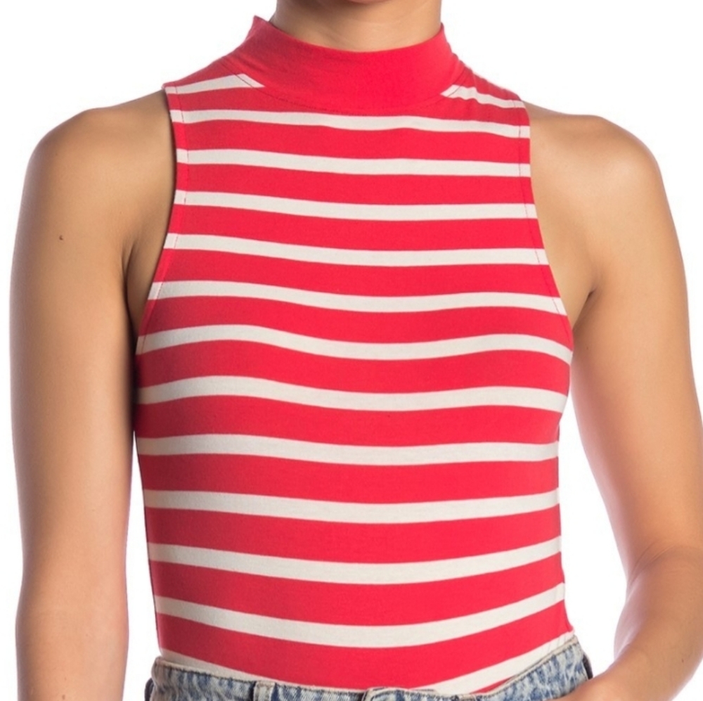 Abound striped bodysuit